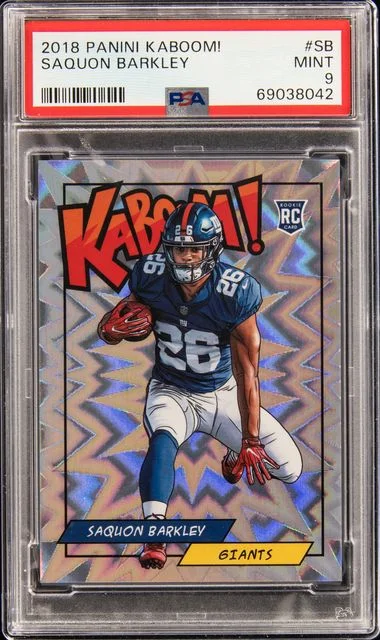 2018-19 Panini Saquon Barkley Kaboom! #SB card image