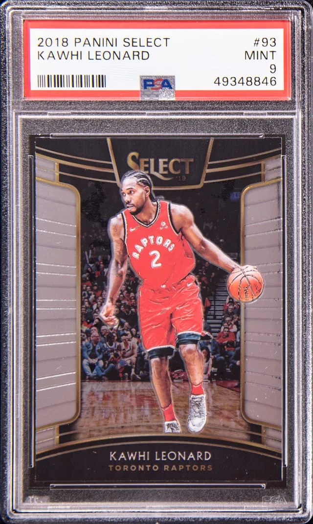 2018-19 Panini Select Kawhi Leonard #93 card image