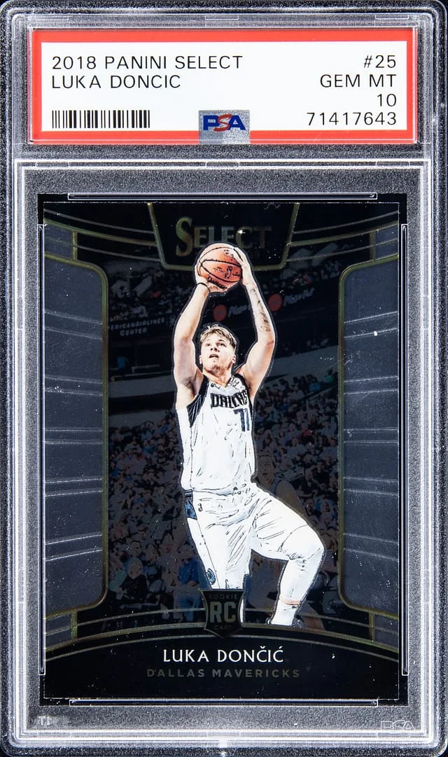 2018-19 Panini Select Luka Doncic #125 card image
