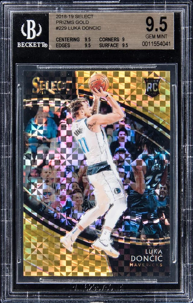 2018-19 Panini Select Luka Doncic #229 card image