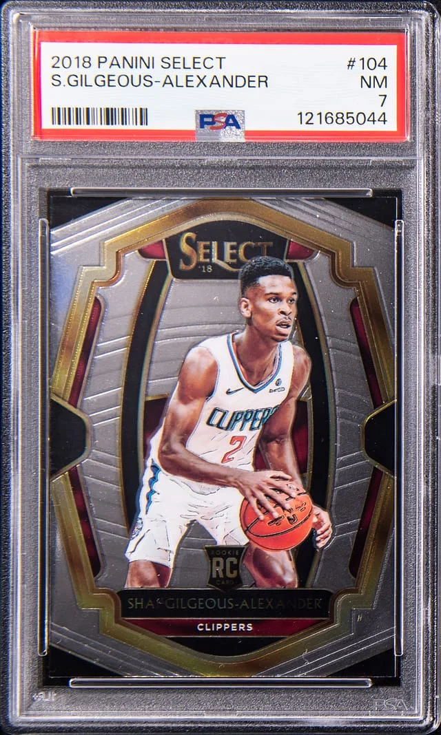 2018-19 Panini Select Shai Gilgeous-Alexander #104 card image