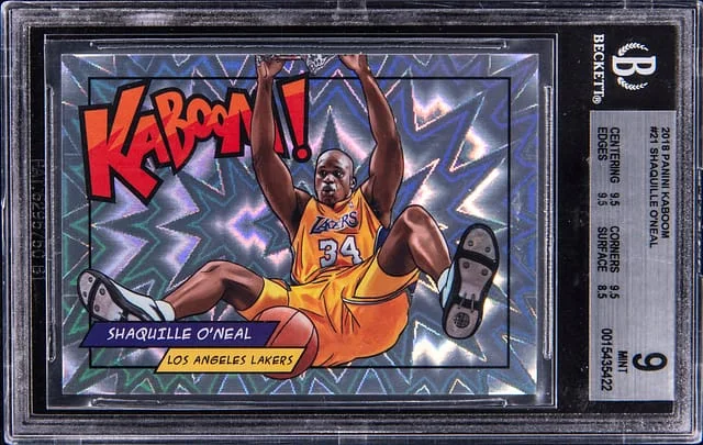 2018-19 Panini Shaquille O'Neal Kaboom #K-SO card image