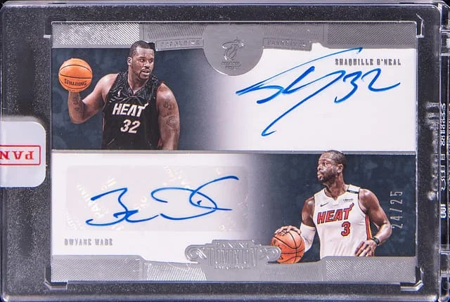 2018-19 Panini Shaquille O'Neal/Dwyane Wade Dominion Franchise Favorites #FF-SD card image
