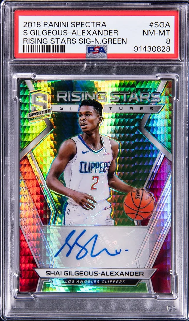 2018-19 Panini Spectra Rising Stars #no-number card image
