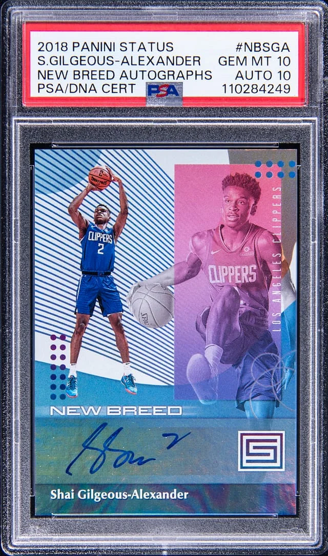 2018-19 Panini Status New Breed Autographs #NB #no-number card image