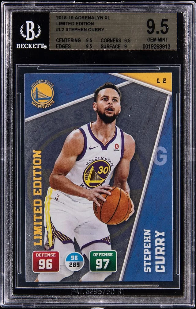 2018-19 Panini Stephen Curry Adrenalyn XL Limited Edition #L2 card image