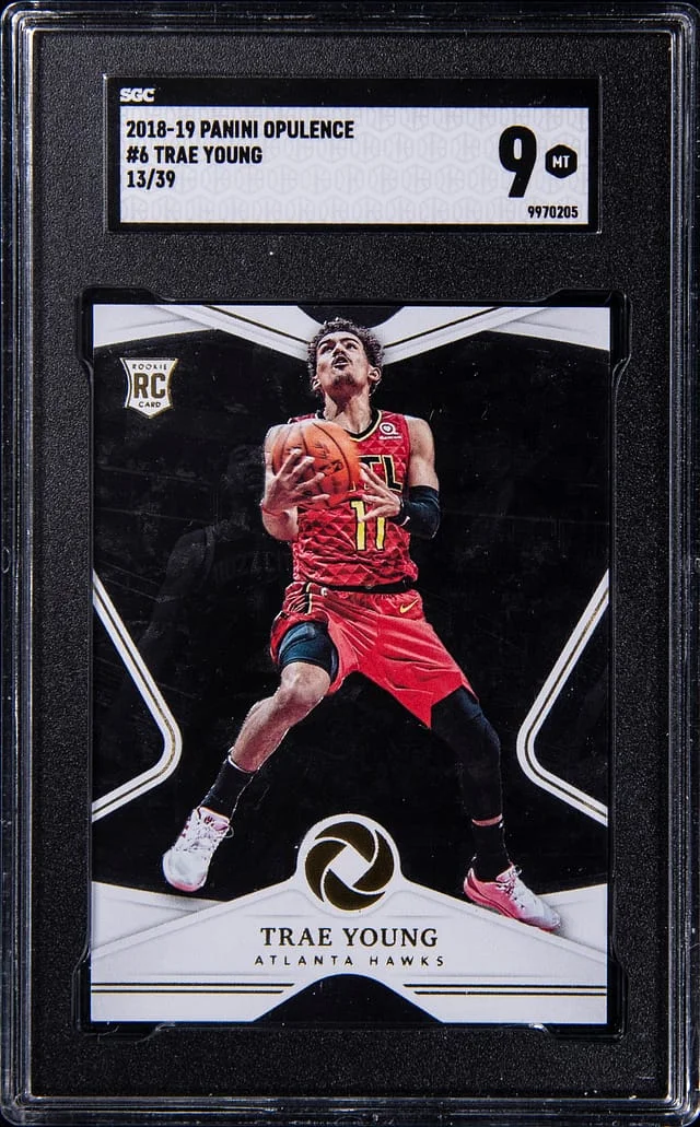 2018-19 Panini Trae Young Opulence #6 card image