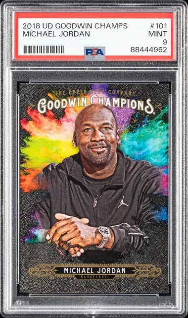 2018-19 Upper Deck Goodwin Champions Michael Jordan #101 card image