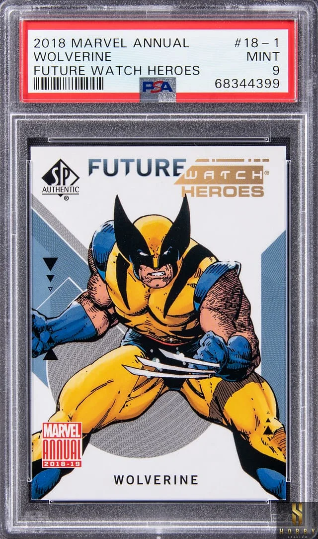 2018-19 Upper Deck Wolverine Marvel Annual Future Watch Heroes #18-1 card image