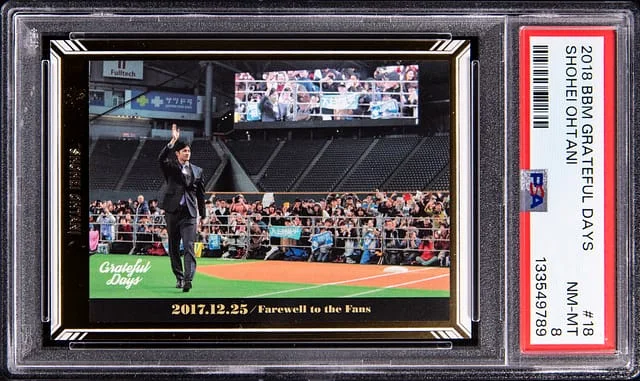 2018 BBM Grateful Days Shohei Ohtani #18 card image