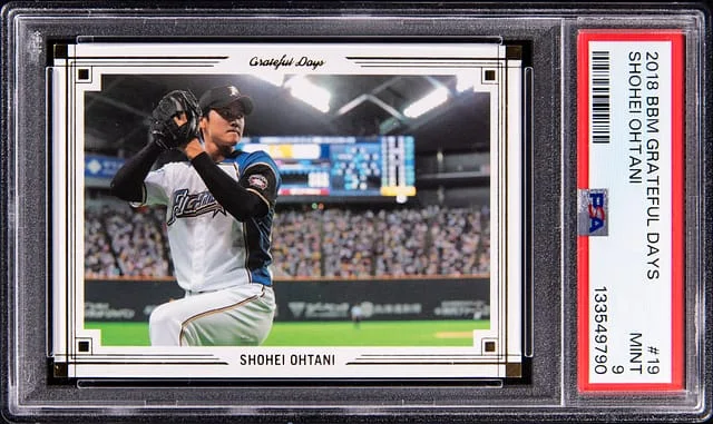 2018 BBM Grateful Days Shohei Ohtani #19 card image
