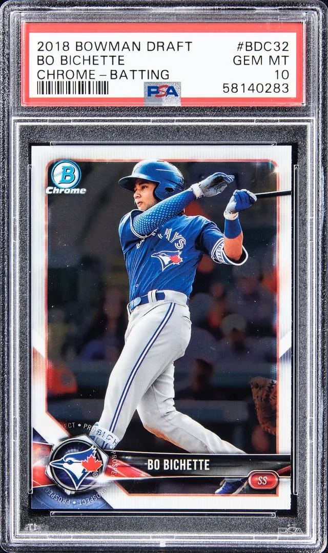 2018 Bowman Draft Bo Bichette Chrome #BDC-32 card image