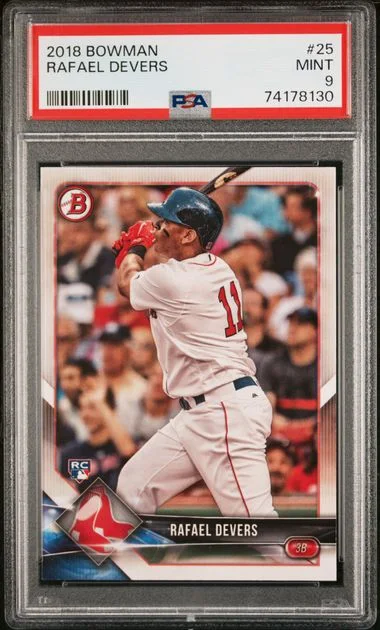 2018 Bowman Rafael Devers #25 card image