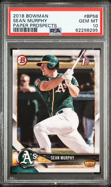 2018 Bowman Sean Murphy Paper Prospects #BP58 card image