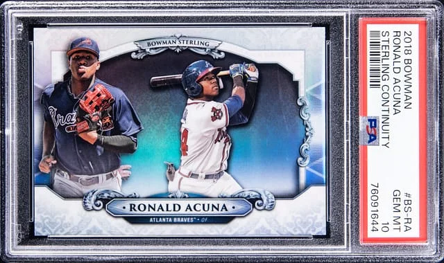 2018 Bowman Sterling Ronald Acuna Jr. Continuity #BS-RA card image