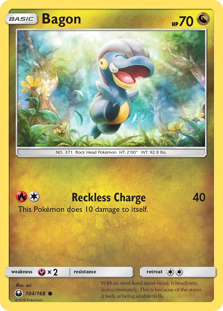 2018 Celestial Storm Bagon Common #103/168 Common card image