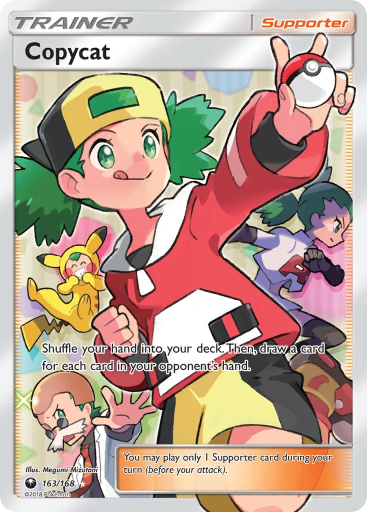 2018 Celestial Storm Copycat #163/168 Rare Ultra card image