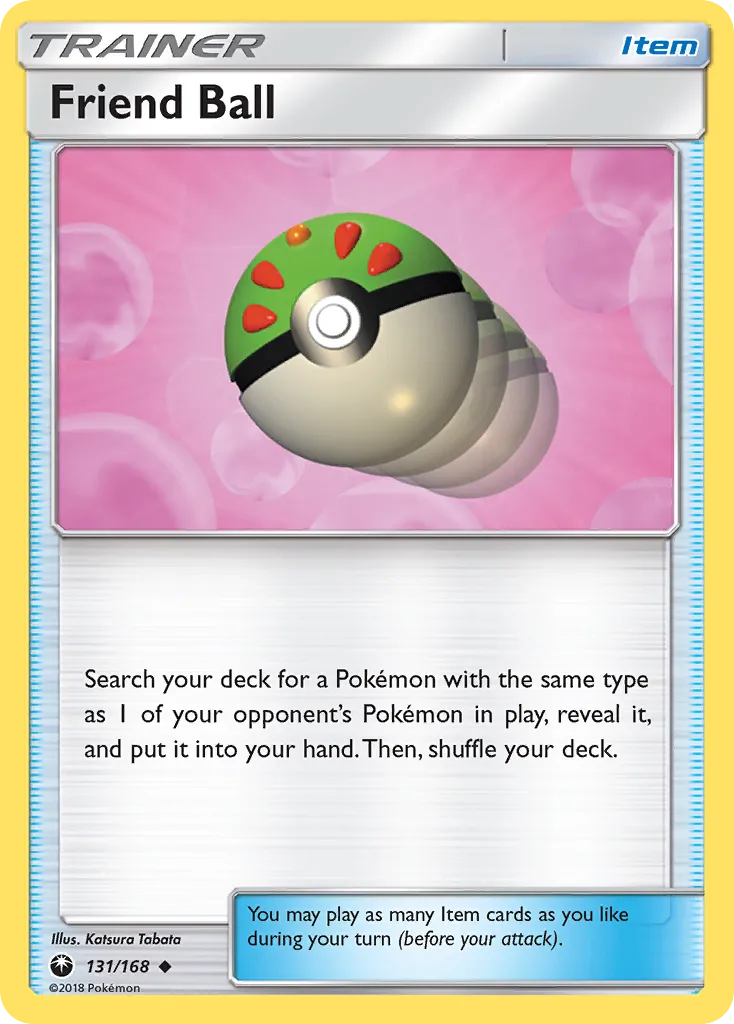 2018 Celestial Storm Friend Ball #131/168 Uncommon card image