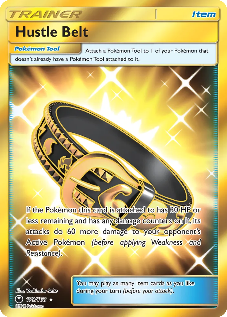 2018 Celestial Storm Hustle Belt #134/168 Uncommon card image