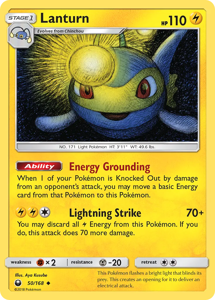 2018 Celestial Storm Lanturn Uncommon #050/168 Uncommon card image