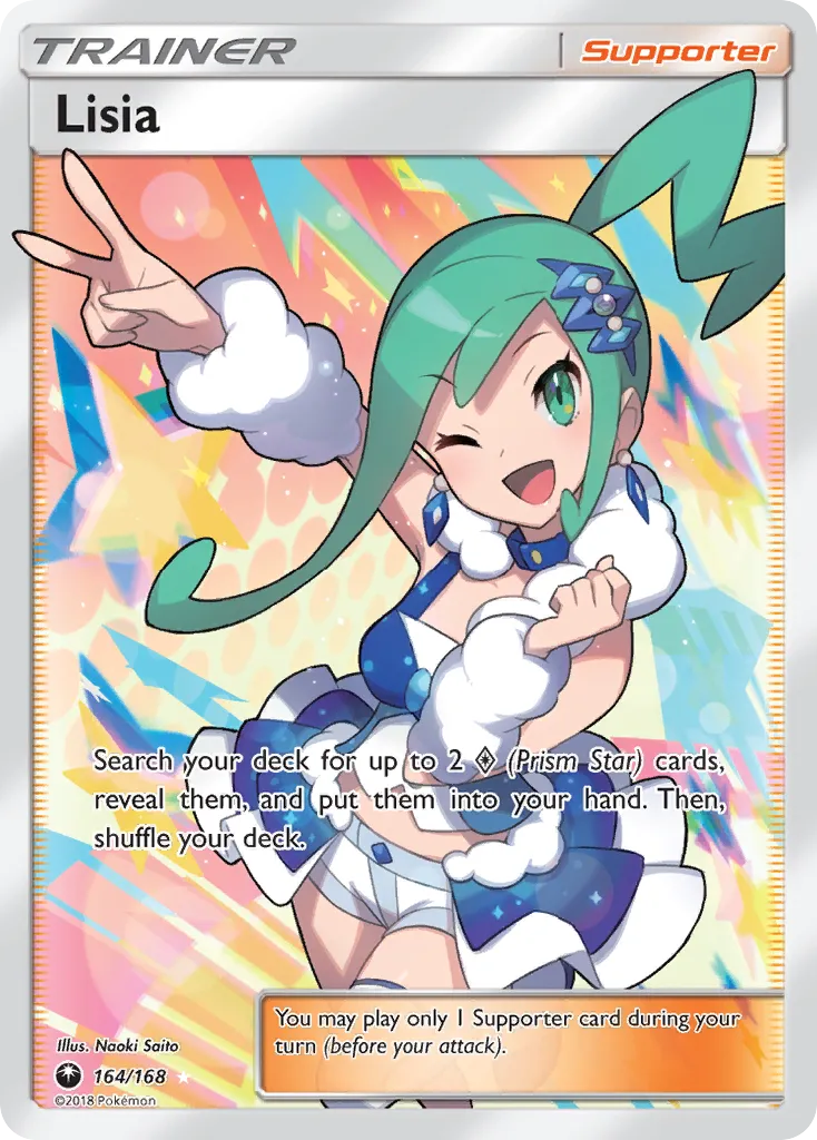 2018 Celestial Storm Lisia Uncommon #137/168 Uncommon card image