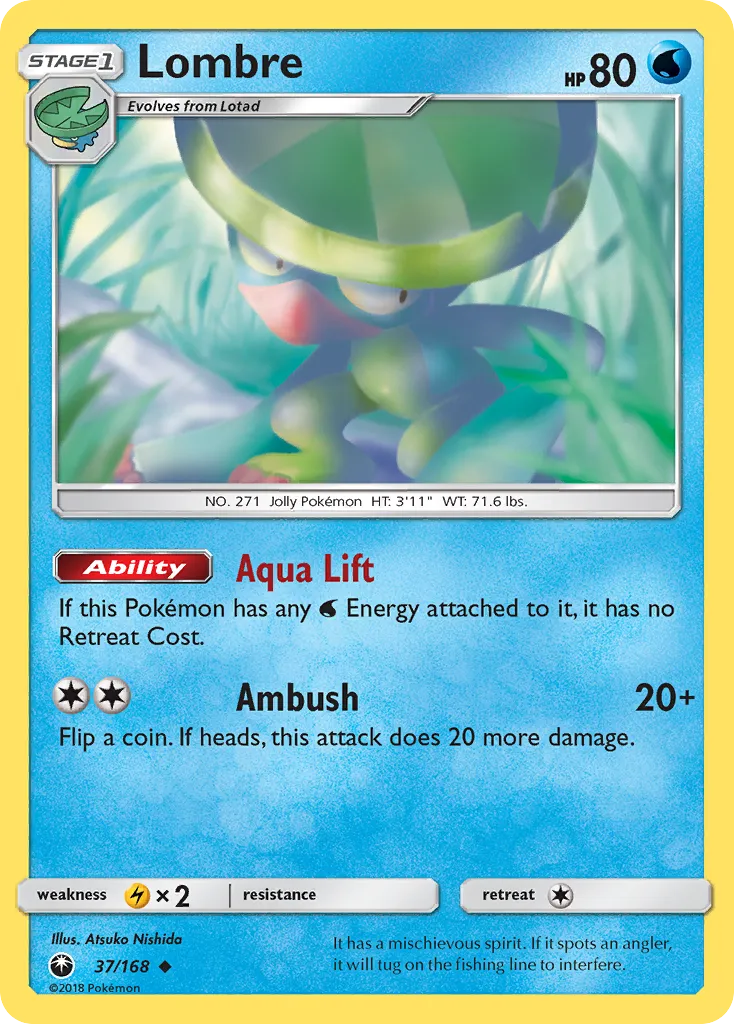 2018 Celestial Storm Lombre #037/168 Uncommon card image