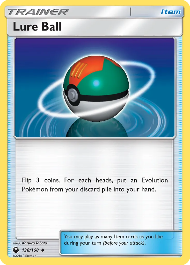 2018 Celestial Storm Lure Ball Uncommon #138/168 Uncommon card image