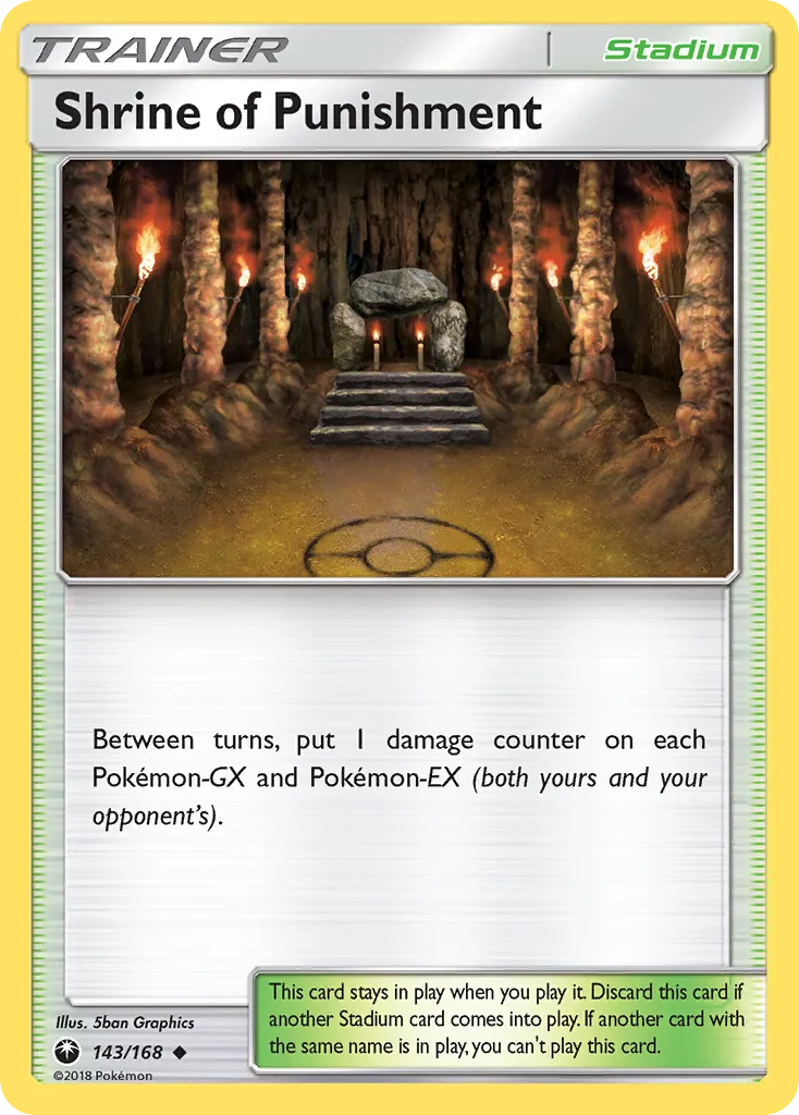 2018 Celestial Storm Shrine of Punishment #143/168 Uncommon card image