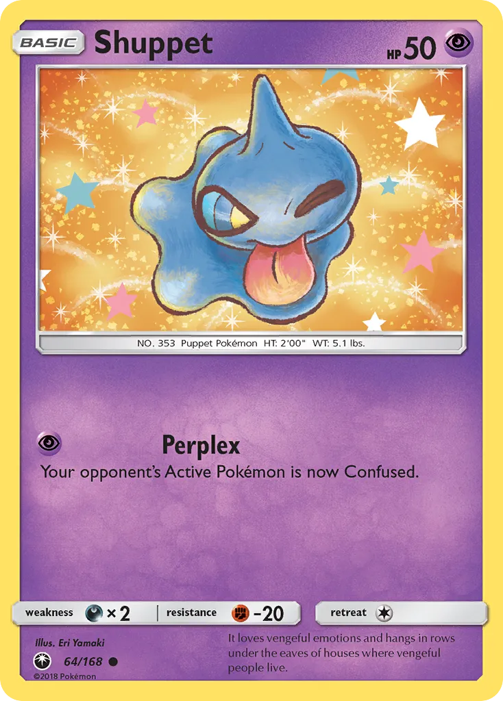 2018 Celestial Storm Shuppet Common #063/168 Common card image