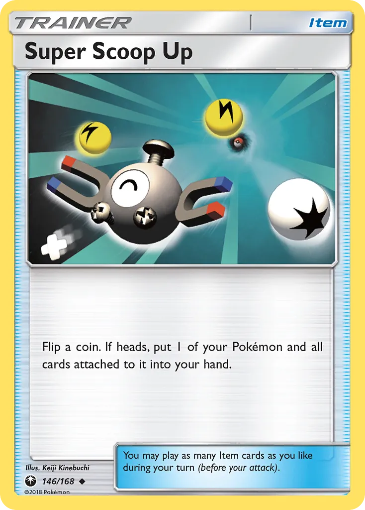 2018 Celestial Storm Super Scoop Up Uncommon #146/168 Uncommon card image