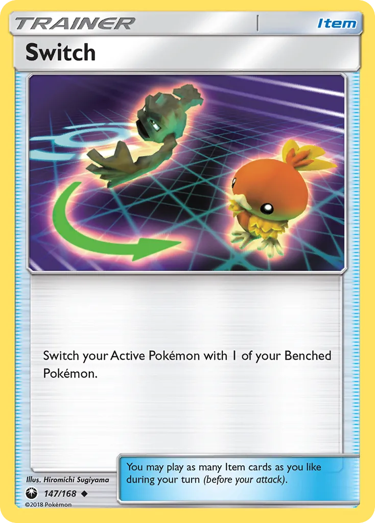 2018 Celestial Storm Switch Uncommon #147/168 Uncommon card image