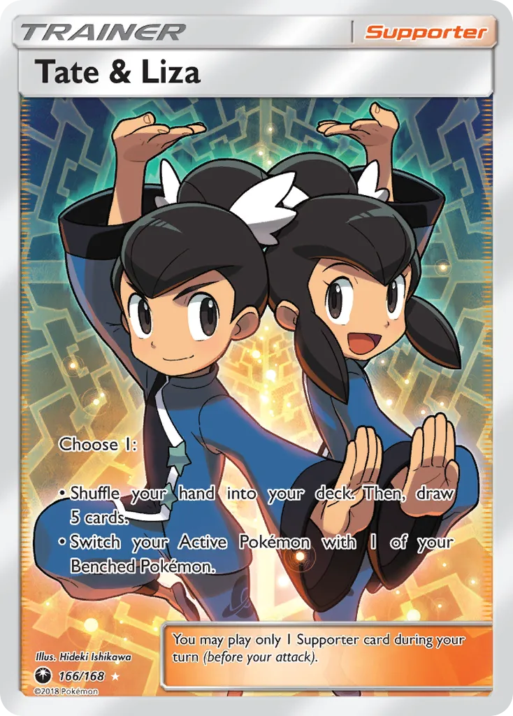 2018 Celestial Storm Tate & Liza #148/168 Uncommon card image