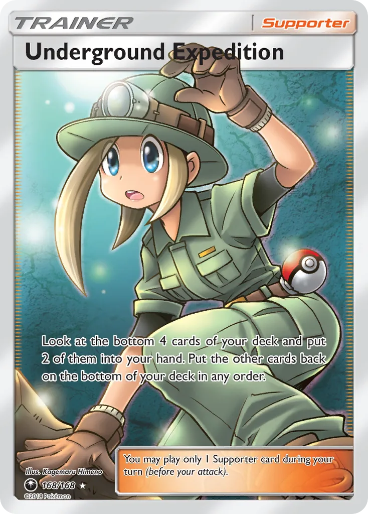 2018 Celestial Storm Underground Expedition Uncommon #150/168 Uncommon card image