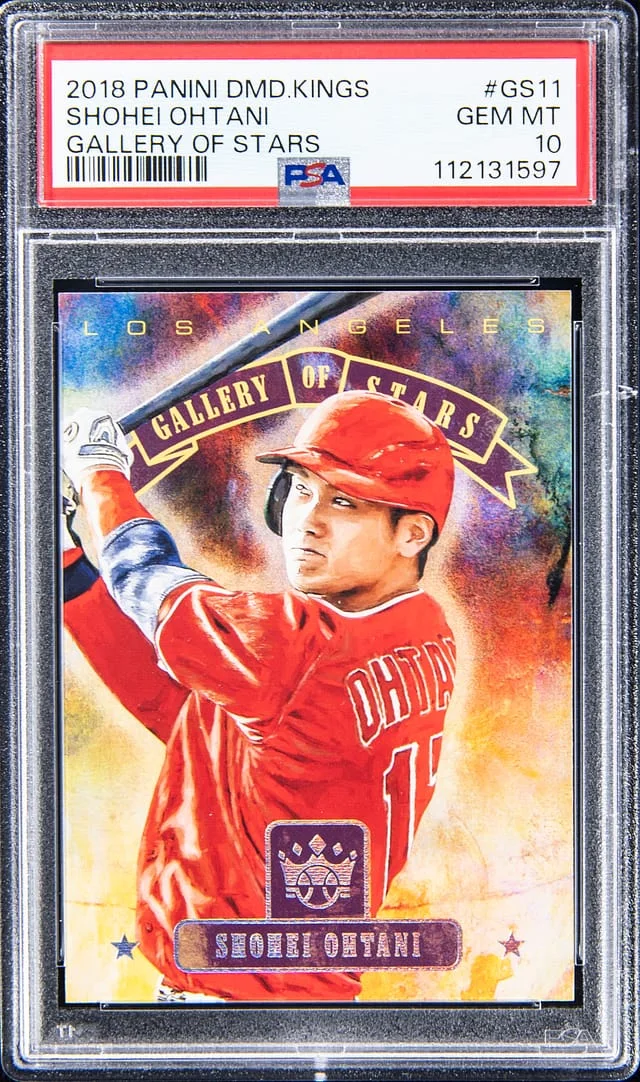 2018 Donruss Diamond Kings Shohei Ohtani Gallery Of Stars #GS11 card image