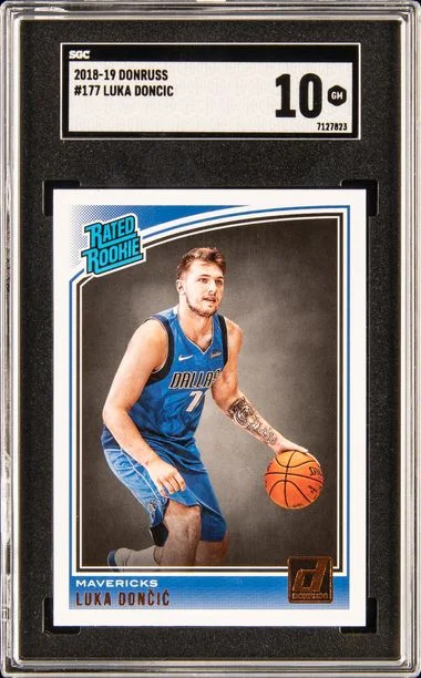 2018 Donruss Luka Doncic #177 card image