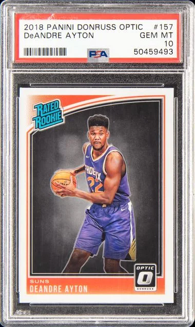 2018 Donruss Optic Deandre Ayton #157 card image