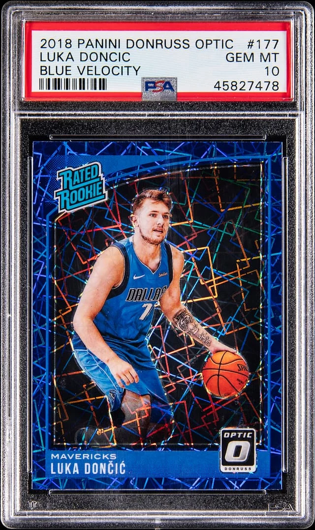 2018 Donruss Optic Luka Doncic #177 card image