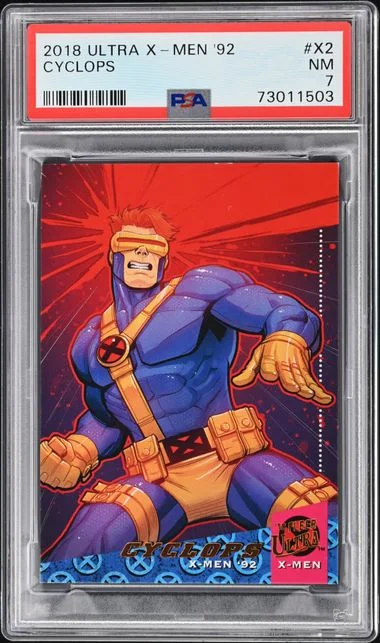 2018 Fleer Ultra X-Men Cyclops 92 #X2 card image