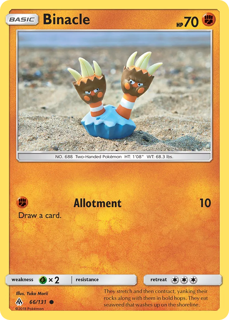 2018 Forbidden Light Binacle Common #066/131 Common card image