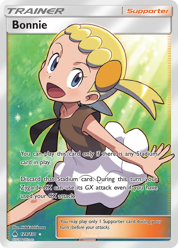 2018 Forbidden Light Bonnie #128/131 Rare Ultra card image