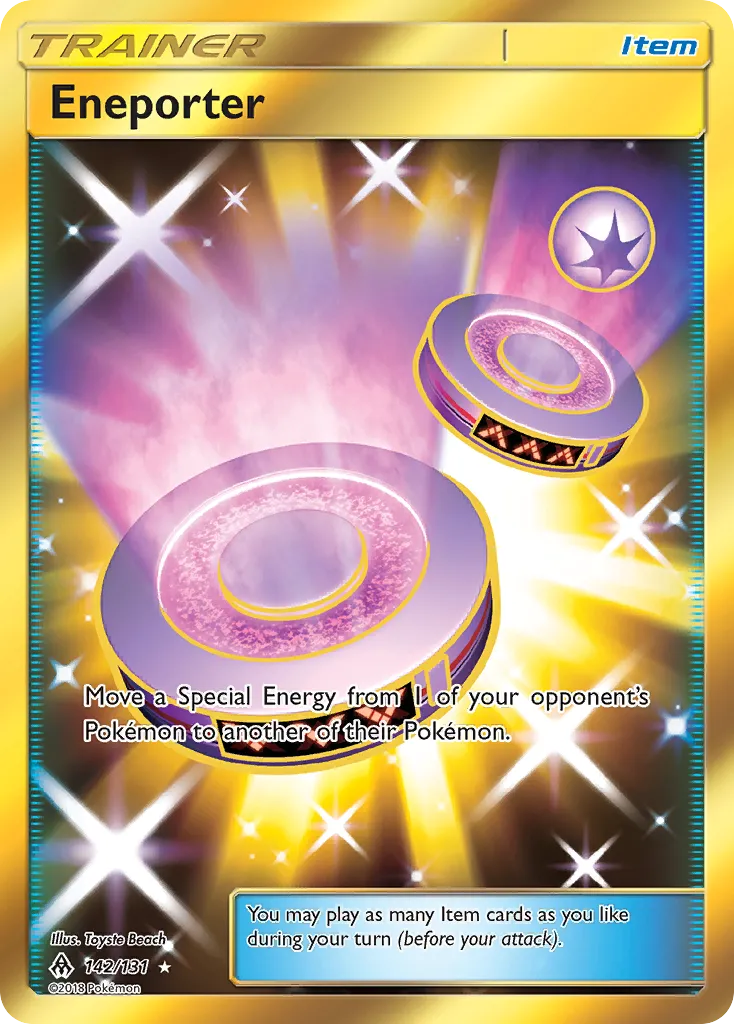 2018 Forbidden Light Eneporter #142/131 Rare Secret card image