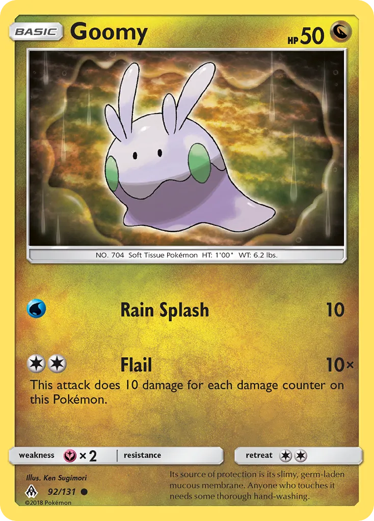 2018 Forbidden Light Goomy #092/131 Common card image