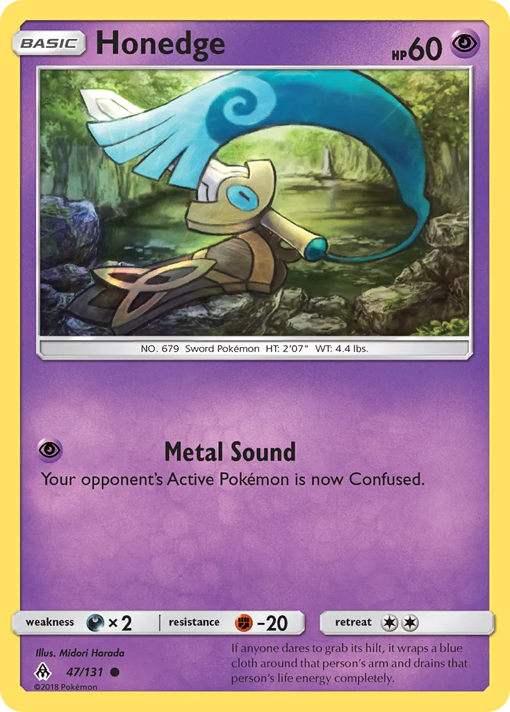 2018 Forbidden Light Honedge #047/131 Common card image