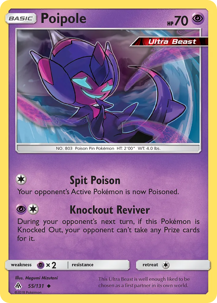 2018 Forbidden Light Poipole #055/131 Uncommon card image