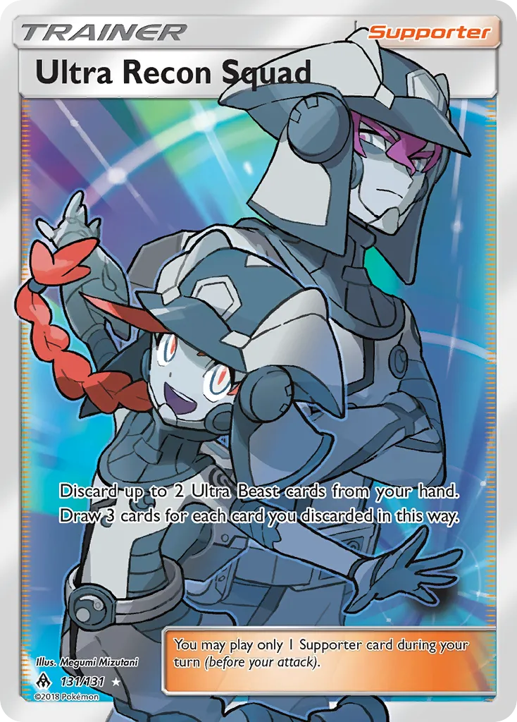 2018 Forbidden Light Ultra Recon Squad #131/131 Rare Ultra card image