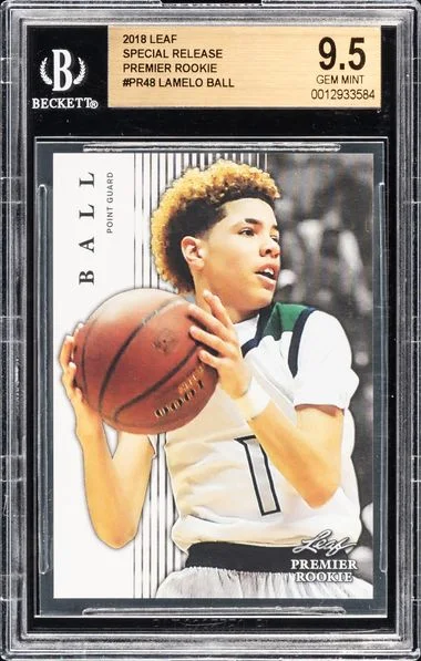 2018 Leaf Lamelo Ball Special Release Premier #PR48 card image