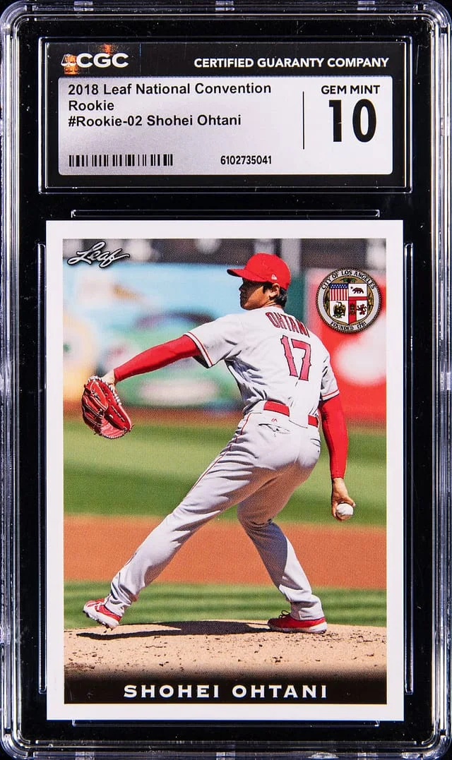 2018 Leaf National Convention #-02 Shohei Ohtani #no-number card image