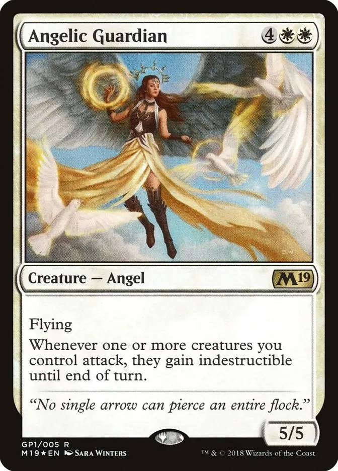 2018 M19 Gift Pack Angelic Guardian rare #GP1 unlisted card image
