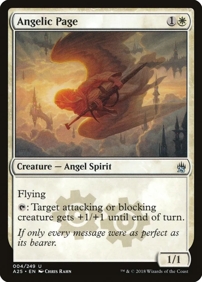 2018 Masters 25 Angelic Page uncommon #4 unlisted card image