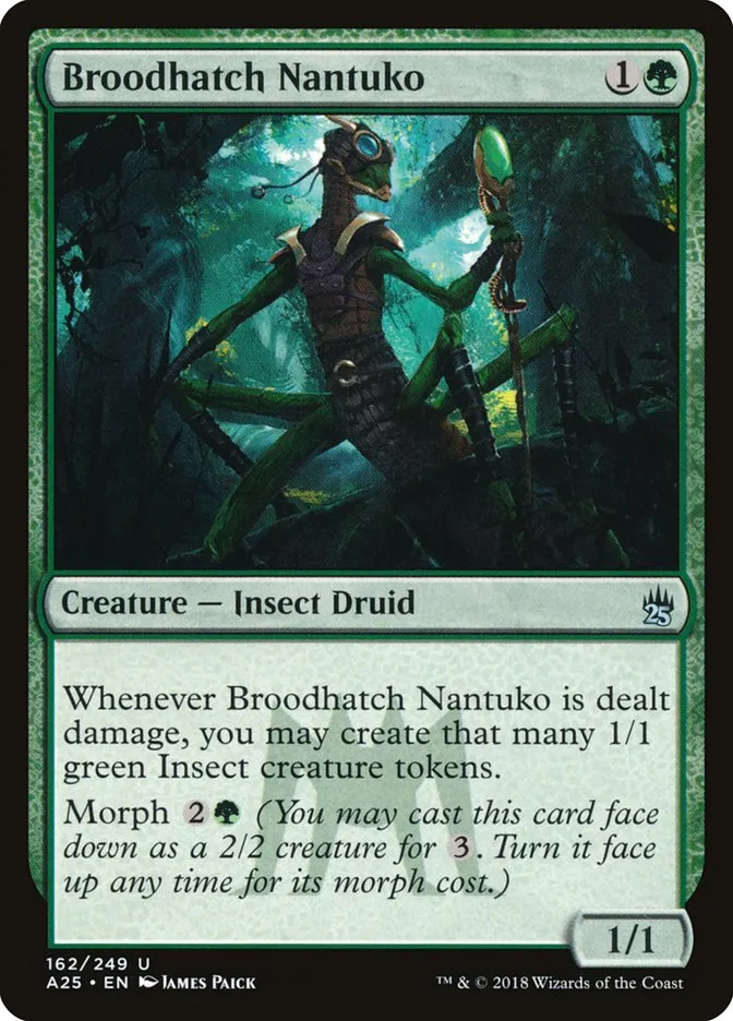 2018 Masters 25 Broodhatch Nantuko uncommon #162 unlisted card image